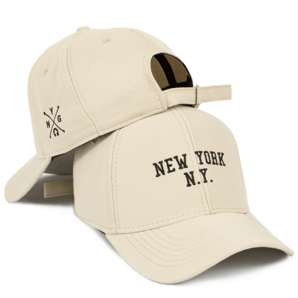 Boné New York City N.Y Aba Curva 6 Gomos Fitão Unissex