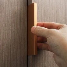 Mango De Sellado De Borde De Aleación De Aluminio En Oro/plata/negro, Adecuado Para Gabinetes, Armarios, Cajones Con Mango Oculto - Multicolor - Ver 6