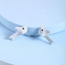 1 đôi Hợp kim kẽm Dễ thương Thú vật Hoạt hình Hoạt hình Hoa tai Với Nhỏ giọt Dầu Thủ công - Nhiều màu - Xem 16