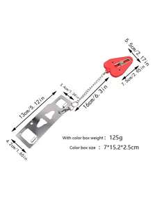 1pc Portable Door Lock For Travel, Anti-Theft And Anti-Opening Doorstop Security Lock - Multicolor - View 7