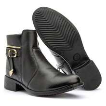 Women Mid-Calf Boots - Negro - Ver 4