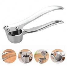Garlic Presses - Silver - View 2