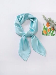 1 Piece Women Beach Accessories Silk Scarf Shawl Bandana Beach Towel Headwrap Hair Accessories Clothing Accessory Bandana,Hair Band,Head Band Ideal For Dressing Up Your Look