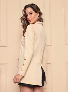 Women Blazers - Màu be - Xem 2