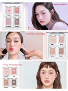 HOLIKA HOLIKA My Favorite Piece Shadow 15 Fallin，哑光自然眼影盘，显色度高，易于晕染，持久显色，色彩鲜艳，24小时持妆，韩国彩妆，Eyeglitz，K-Beauty，0.06盎司（1.8克）礼盒装 - 15 Fallin - 查看 3