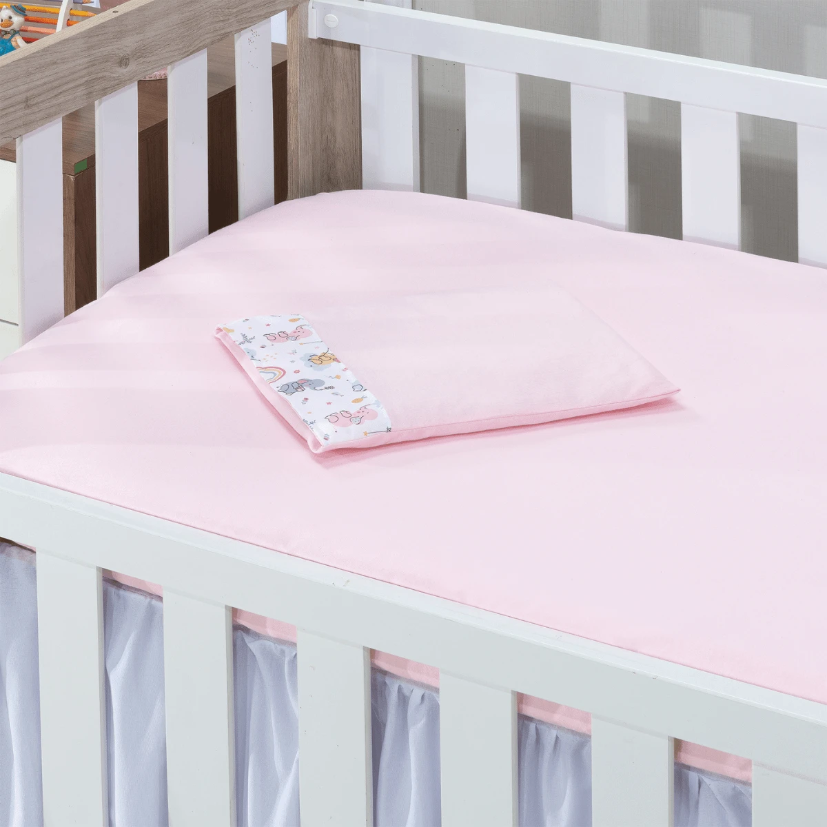 Baby & Kid's Bedding Sets - Màu Hồng baby - Xem 1