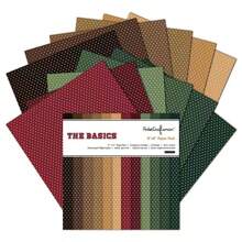 Papel cartulina de Scrapbooking de 6 pulgadas, una sola cara, 12 hojas/paquete, utilizado para hacer álbumes de recortes y tarjetas DIY - Amarillo - Ver 4