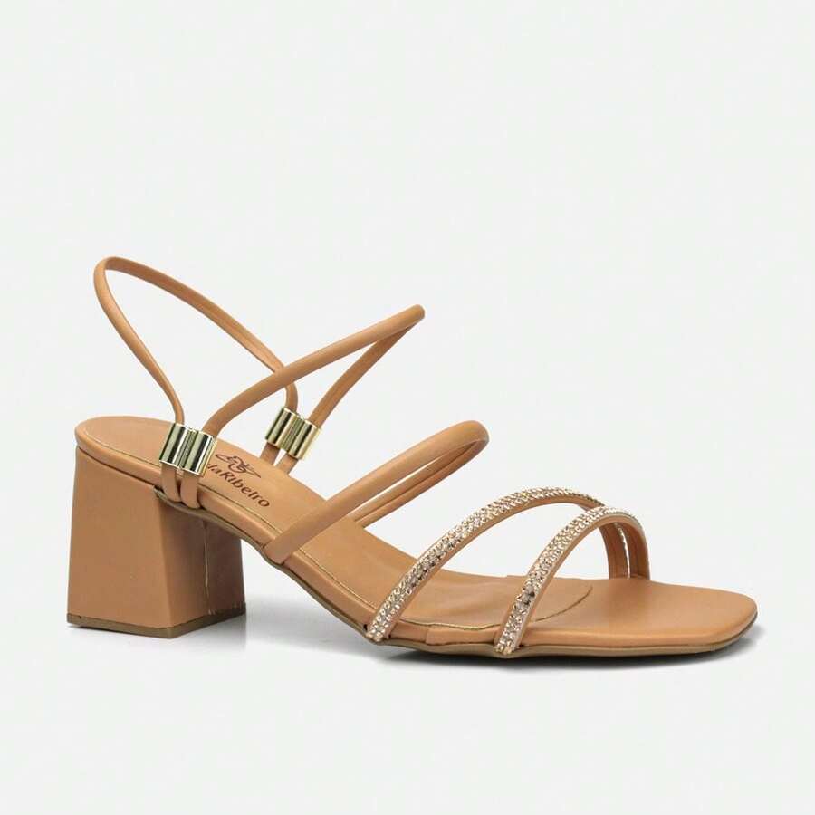 Women Heeled Sandals - Lạc đà - Xem 1