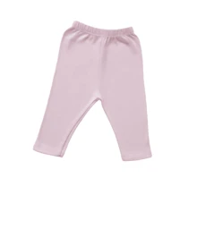 Conjunto De Camiseta Manga Larga Con Bordado de Búho y Pantalón Liso Color Rosa - Multicolor - Ver 3