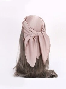 1 Piece Women Beach Accessories Silk Scarf Shawl Bandana Beach Towel Headwrap Hair Accessories Clothing Accessory Bandana,Hair Band,Head Band Ideal For Dressing Up Your Look