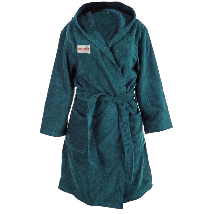 Well Home Bademantel für Hauskleidung, Sommerhochzeit, Badezimmer Dekoration - Grün - Übersicht 1