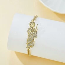 Joyería católica Pulsera ajustable Tadeo de circonia - Pulsera - Ver 5