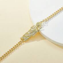 Joyería católica Pulsera ajustable Tadeo de circonia - Pulsera - Ver 2