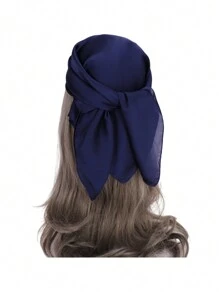 1 Piece Women Beach Accessories Silk Scarf Shawl Bandana Beach Towel Headwrap Hair Accessories Clothing Accessory Bandana,Hair Band,Head Band Ideal For Dressing Up Your Look