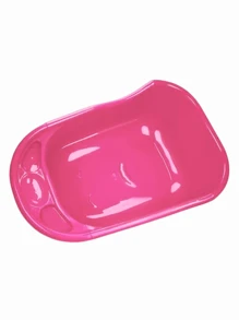Children's Bathtub 30L Ergonomic Child And Baby Bath Portable Sturdy Bathtubs - Màu Hồng Tươi - Xem 3