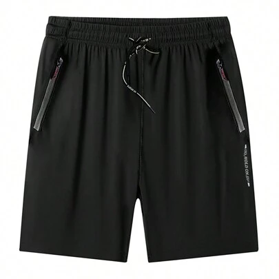 Pantalones cortos deportivos de estilo novio para hombres, de secado rápido, transpirables, frescos al tacto, sueltos y elásticos, para correr y hacer ejercicio