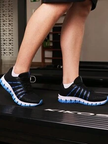 Men Sneakers - Màu xanh hải quân - Xem 2