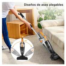Aspiradora Inalámbrica Aspirador Mano Portátil 2 en 1 - Negro - Ver 5