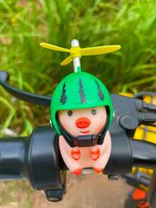 1入組粉紅色小豬+西瓜頭盔+竹蜻蜓玩具 - 款式2 - 查看 3