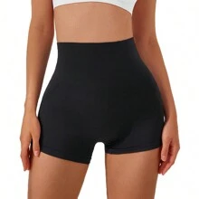 Faja Boxer Short Premium Faja Alta Compresion Push Up Lady - Negro - Ver 1