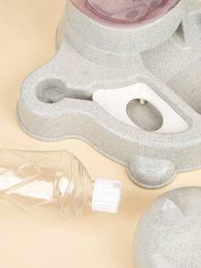 1 cái Máy cho thú cưng ăn và uống tự động, Máy cho thức ăn và nước uống chống tràn 2 trong 1 dành cho thú cưng - Nhiều màu - Xem 6