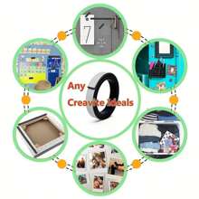 自粘磁鐵貼，具有自粘彈性磁條磁帶捲，非常適合手工藝和DIY項目，白板和冰箱整理 - 黑色 - 查看 3