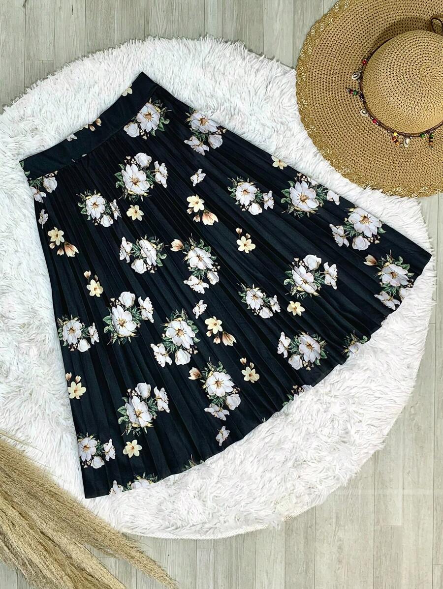 Women Skirts - 黑色 - 查看 1