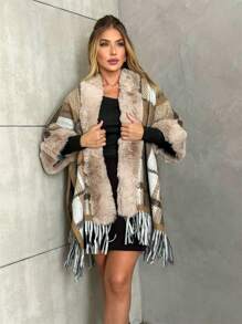 Women Overcoats - Màu be - Xem 6