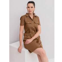 Women Dresses - Rỉ Nâu - Xem 2