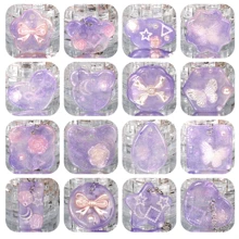 16pcs Various Geometric Pendant Silicone Molds With Overhead Hole For DIY, Jewelry UV Resin Molds, Epoxy Resin Necklace Keychain Pendant Molds, Rich Variety Of Shapes For All Occasions, Creative Gift For Yourself, Family, And Friends For Mother's Day - 16pcs - View 2