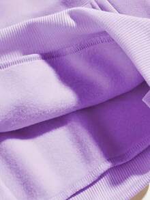 Women Sweatshirts - Purple - View 5