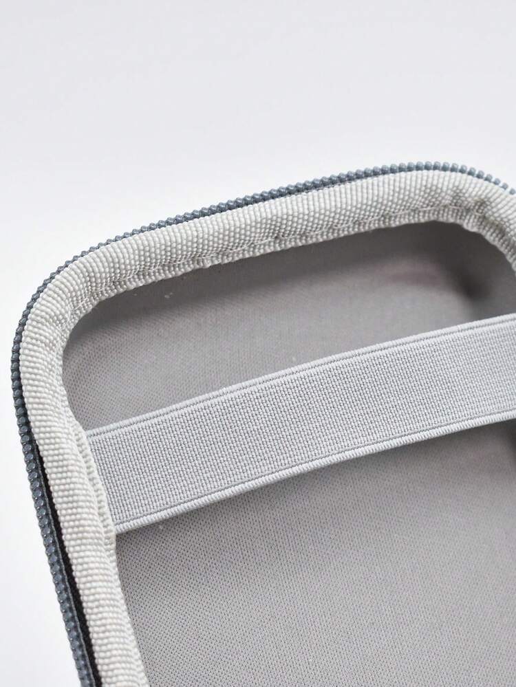 Boîte De Rangement De Chargeur Sans Fil Pliable 3 En 1 Avec Coque Dure Eva, Organisateur De Chargeur Portable, Sac De Rangement De Produit Électronique Numérique Avec Étui De Protection Contre Les Intempéries, La Pression Et La Fumée, Design De Poche À Mailles Denses Avec Fermeture À Glissière Portative Convient Pour Ucomx, Nano/apple Magsafe Duo/iseyyox/rtops/lisen - Gris - Voir 8