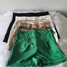 Women Shorts - 白色 - 查看 2