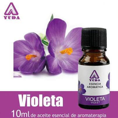 YUDA 1pc 10ml Aceite Esencial De Aromaterapia Aceite Esencial De Planta Para Humidificador Difusor Aceite De Fragancia De Aroma De Flor De Fruta, Para Desodorización De Sala De Estar Y Baño