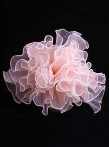 1 cái/3 cái Lưới gói hoa, Lưới đóng gói quà tặng trang trí ngọc trai giả, Trang trí bó hoa màu hồng và trắng, Quà tặng cho người yêu, Mẹ, Đồ dùng tiệc tùng - Hồng - Xem 1