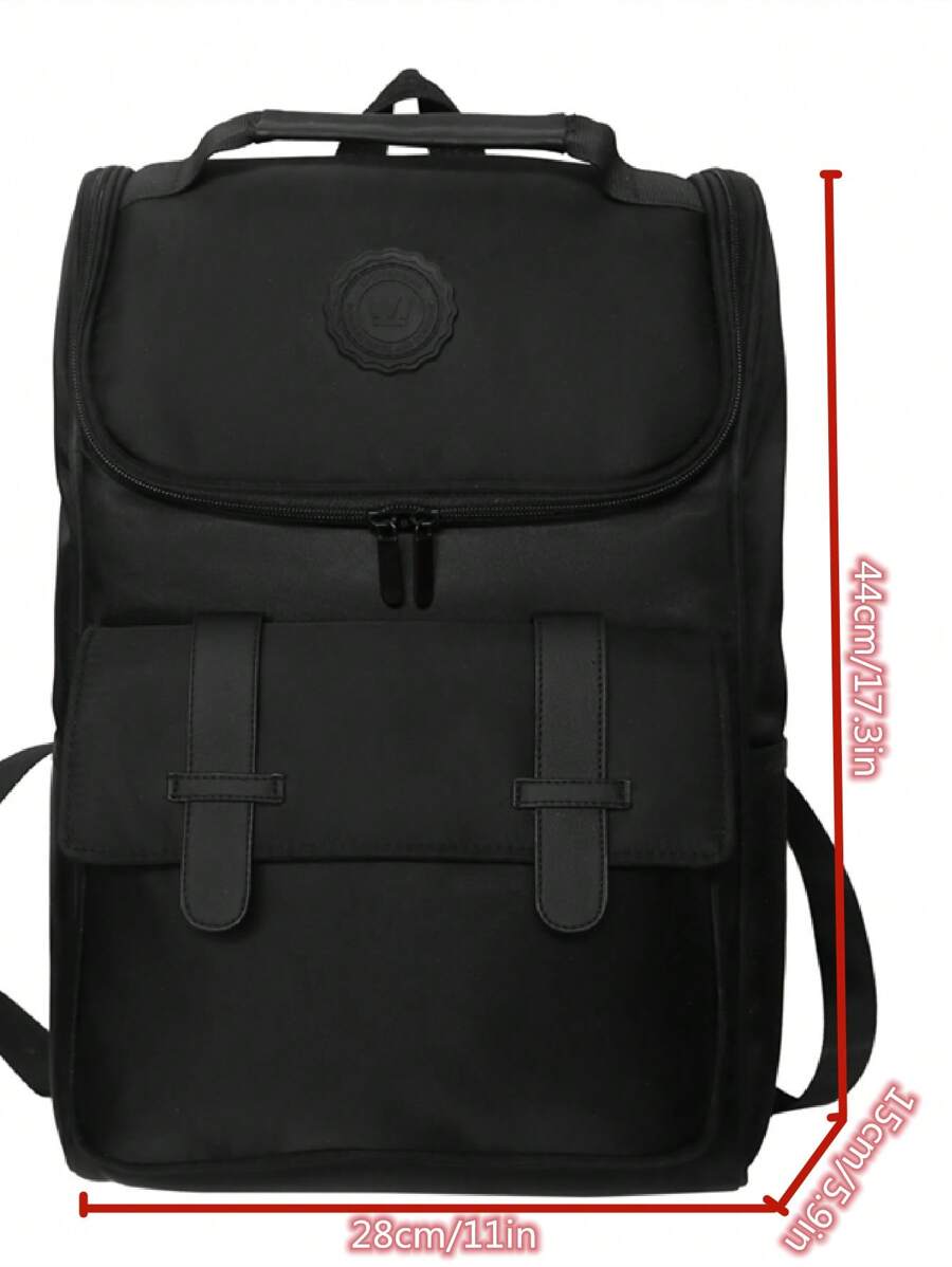 Men's Waterproof Business British Style Backpack, 16 Inch Laptop