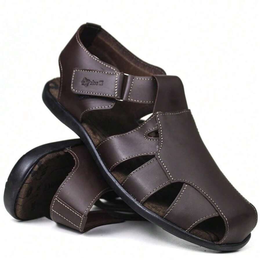 Men Sandals - Rỉ Nâu - Xem 1