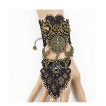 1pc Festival & Music & Dance & Sports Decorative Bracelet, Wristband - Black - View 3