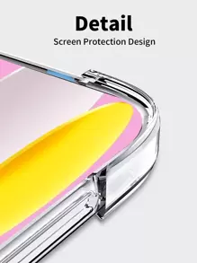 Apple Case Compatible With IPad 2024 , Transparent Clear Shockproof TPU Protective Case (Clear) ,Four Corner Airbag Anti Drop - Clear - View 3