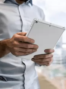 Apple Case Compatible With IPad 2024 , Transparent Clear Shockproof TPU Protective Case (Clear) ,Four Corner Airbag Anti Drop - Clear - View 7