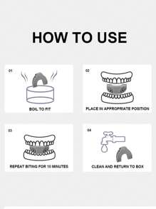 1pc Silicone Facial Exerciser, Jawline Tool, Jaw Muscle Trainer Gym Accessories - Grey - View 3