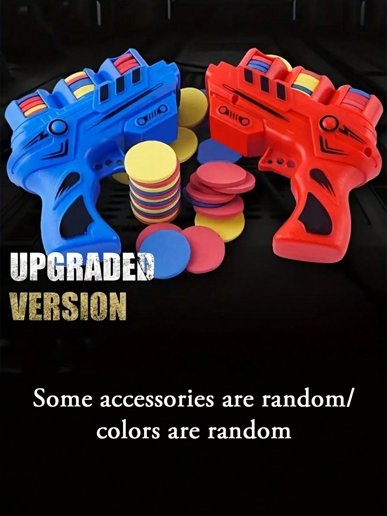 Interactive Bullets Kid's Interactive Flying Saucer Blaster: Safely Enhance Imaginative ...