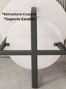 Modern Round Center Table 2 Levels - Multicolorido - Visão 4