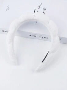 1/2个编织云朵海绵发箍，天鹅绒高冠发箍，女士适用，适合洗脸、化妆、护肤 - 蓬松海绵发箍，适合女孩卸妆、沐浴、秋季、头发、发饰、美发工具、美发用品、美妆配件、礼物、旅行、女士礼物、美发用品、圣诞袜填充物、女士圣诞袜填充物、成人圣诞袜填充物、成人圣诞袜填充物、美发用品、成人发饰、发饰、女士礼物创意、美妆圣诞袜填充物、女士夏季海滩度假必备配饰 - 彩色 - 查看 12