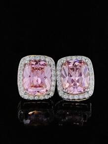 MOONSO Pendientes elegantes y lujosos de moda, con un atractivo altamente, ideales para regalos en festivales y aniversarios, decoraciones de fiesta y vestirse, con un brillo y brillo extremos, aretes y accesorios para los oídos