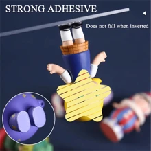 120pcs Invisible, Waterproof Gel Putty: Multi-Surface, Easy-Remove Sticky Dots For Exhibits & Home Decor - White - View 4