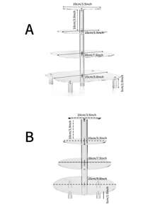 1pc Acrylic 4-Layer Cake Decoration Stand For Desserts - White - View 6