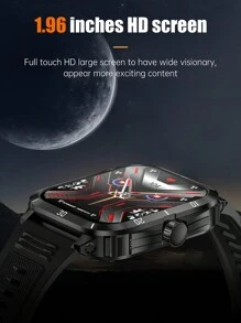 Reloj inteligente KT71 Resistente al agua 3m Deportes al aire libre Reloj de llamadas en tres tiempo al agua - Negro - Ver 3