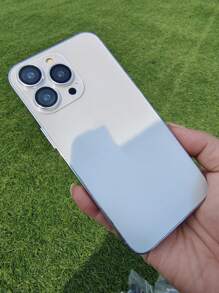 6入組防墜防爆CD紋晶鷹眼鏡片保護膜，適用於銀色和粉色蘋果iPhone - 彩色 - 查看 4