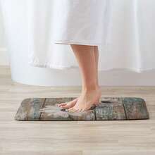 1pc Double Flower Design Thickened Door Mat, 2cm Thick, Strong Water Absorption And Non-Slip - Multicolor - View 7